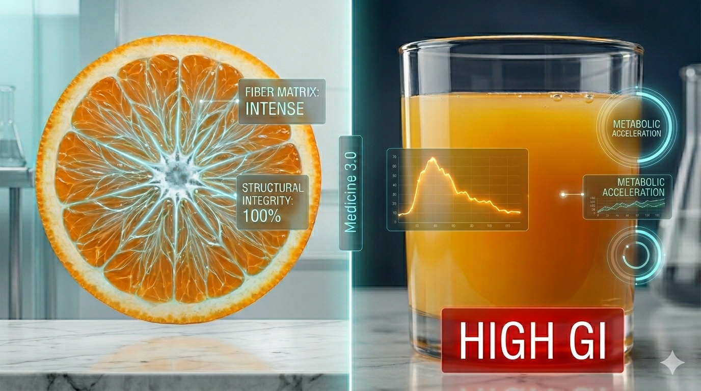 Liquid Gold or Sugar Trap? The Medicine 3.0 Truth About Fruit Juice and Lipid Management